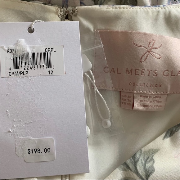 Gal Meets Glam NWT Cassidy Floral Maxi Dress $198 - Picture 13 of 13
